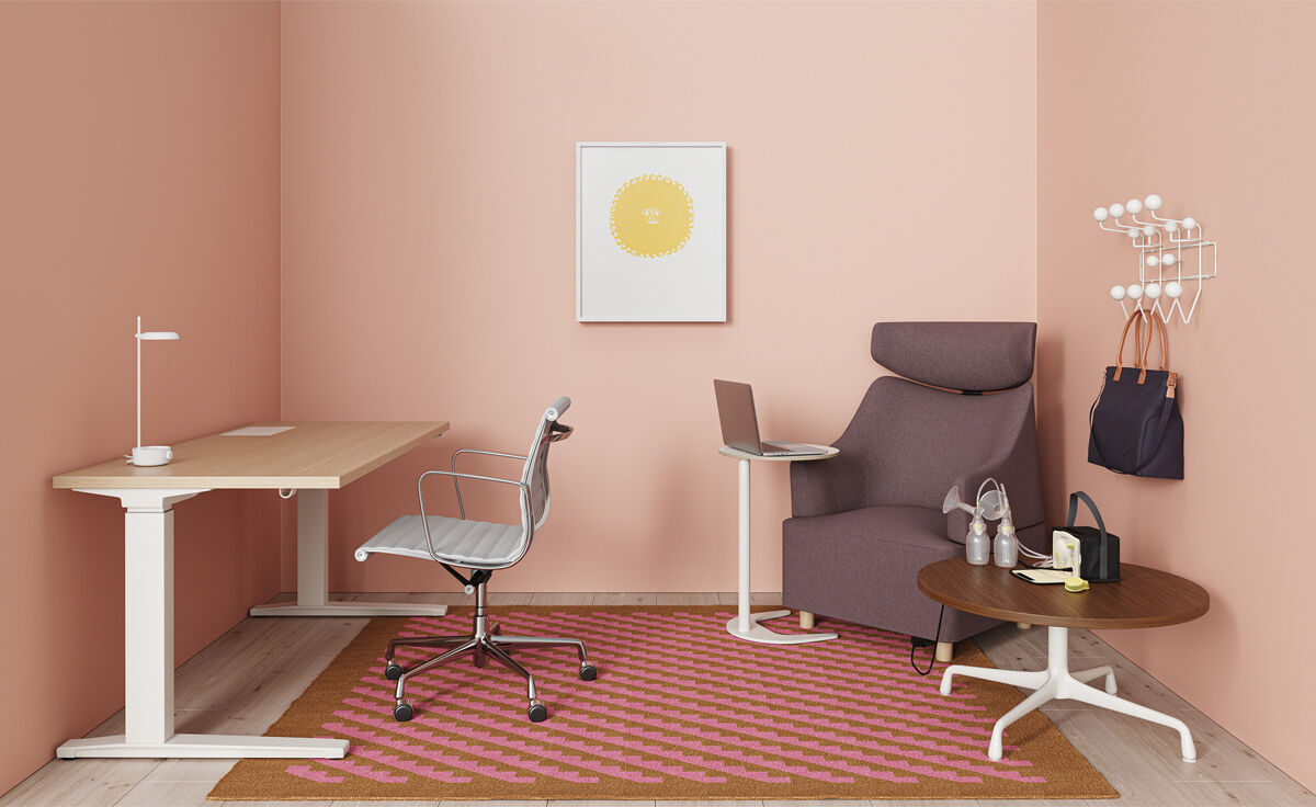 renew sit-to-stand c-foot table
