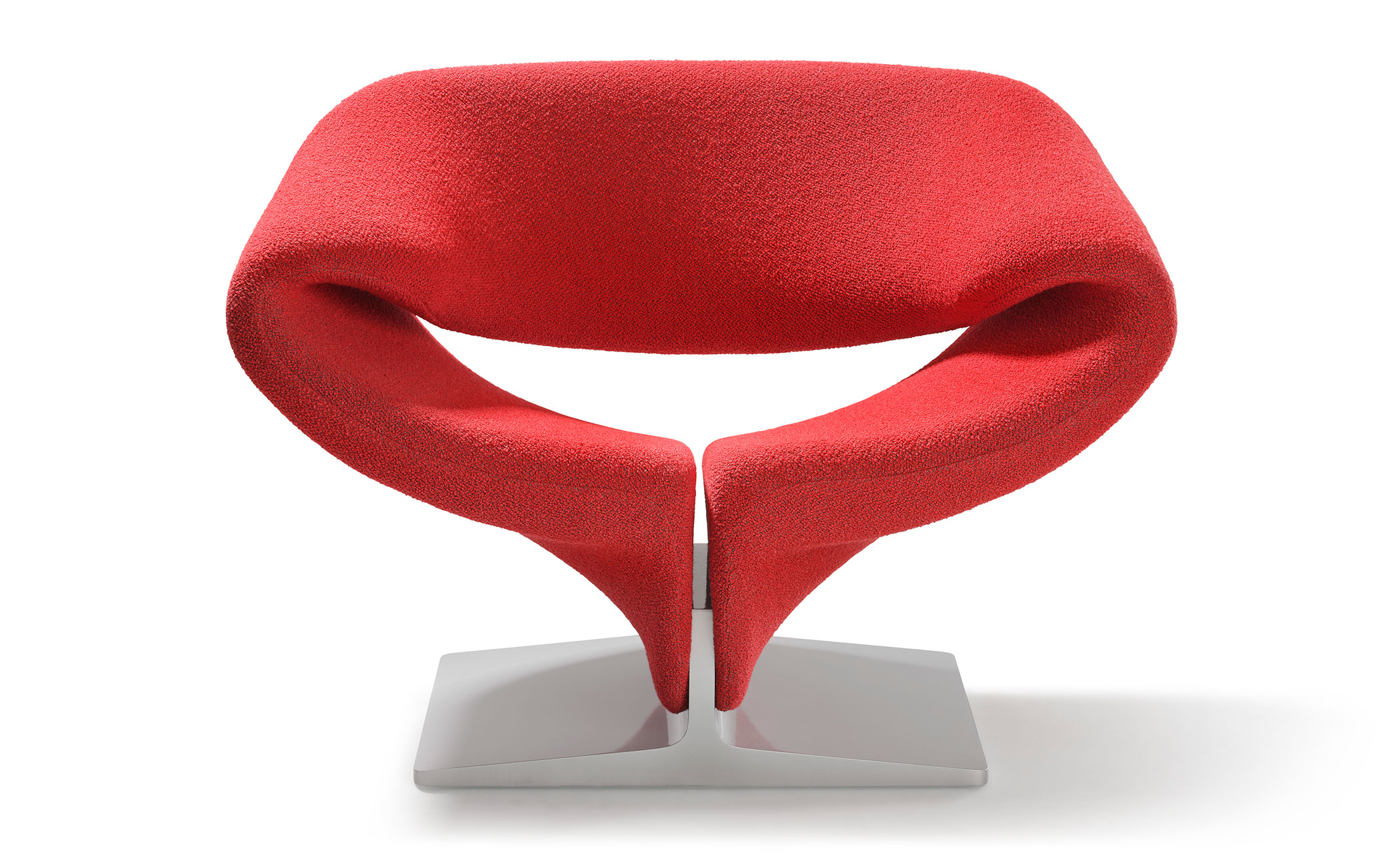 pierre paulin ribbon chair & ottoman