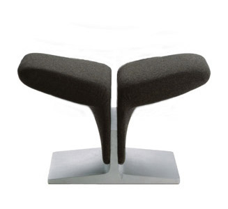 pierre paulin ribbon ottoman