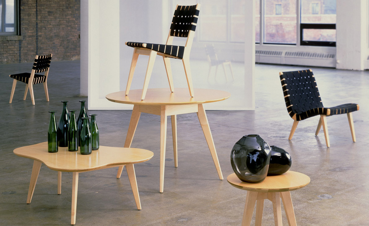 risom amoeba coffee table