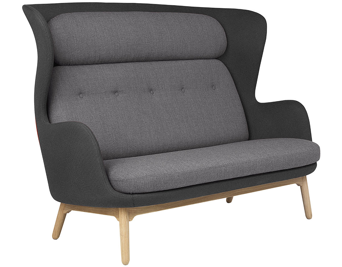 ro™ sofa with wood base