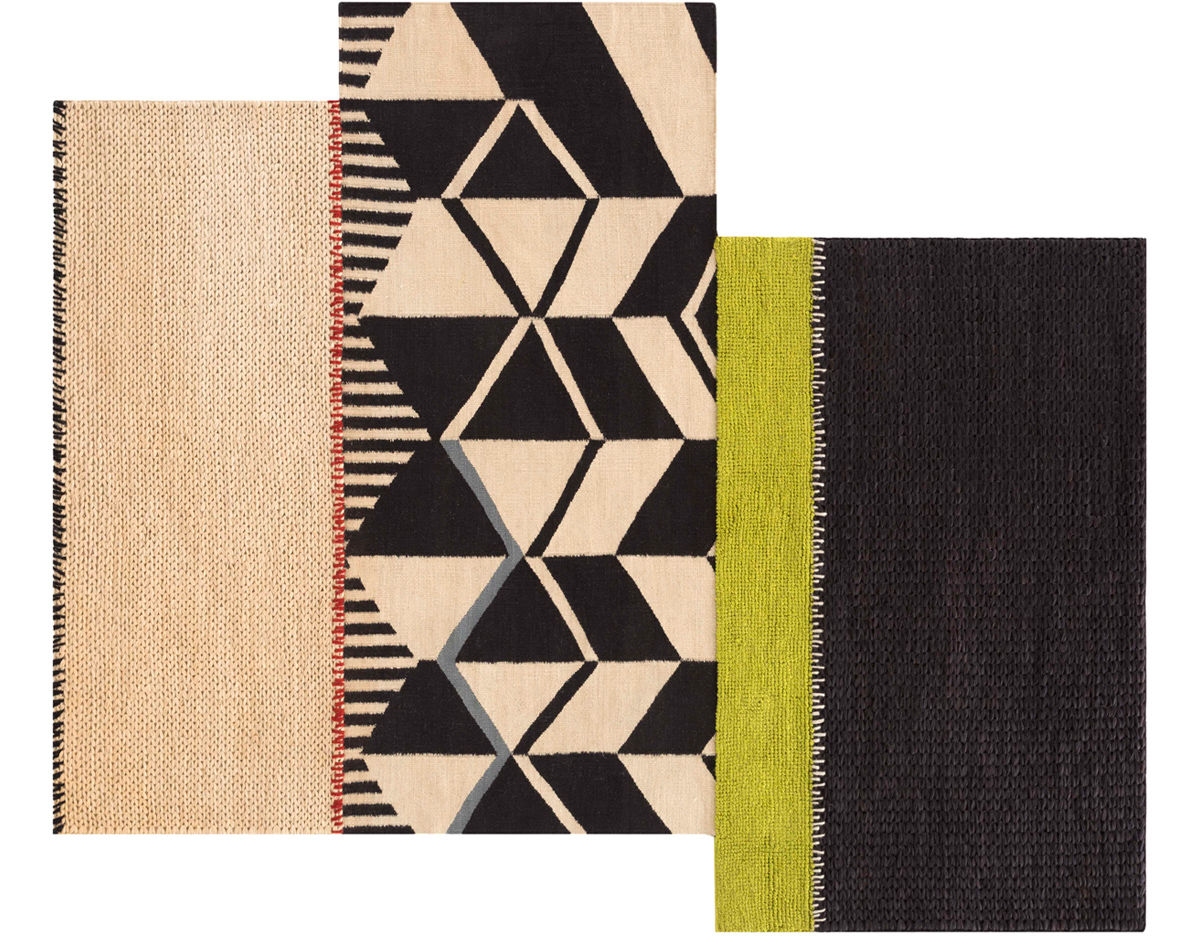 rustic chic geo rug
