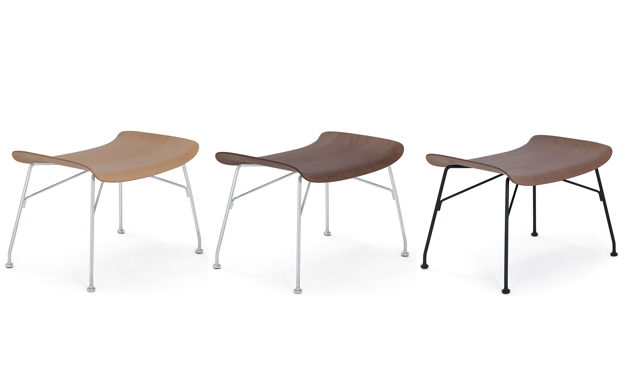 s/wood ottoman