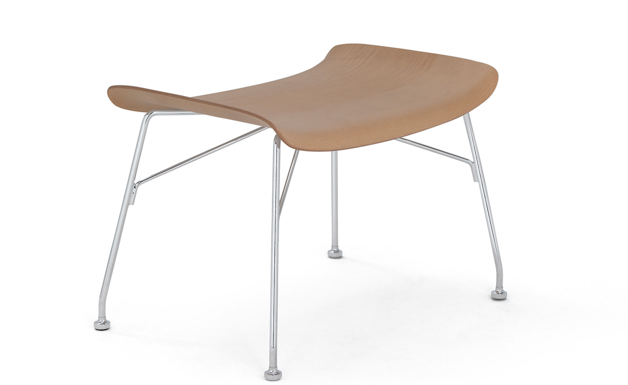 s/wood ottoman
