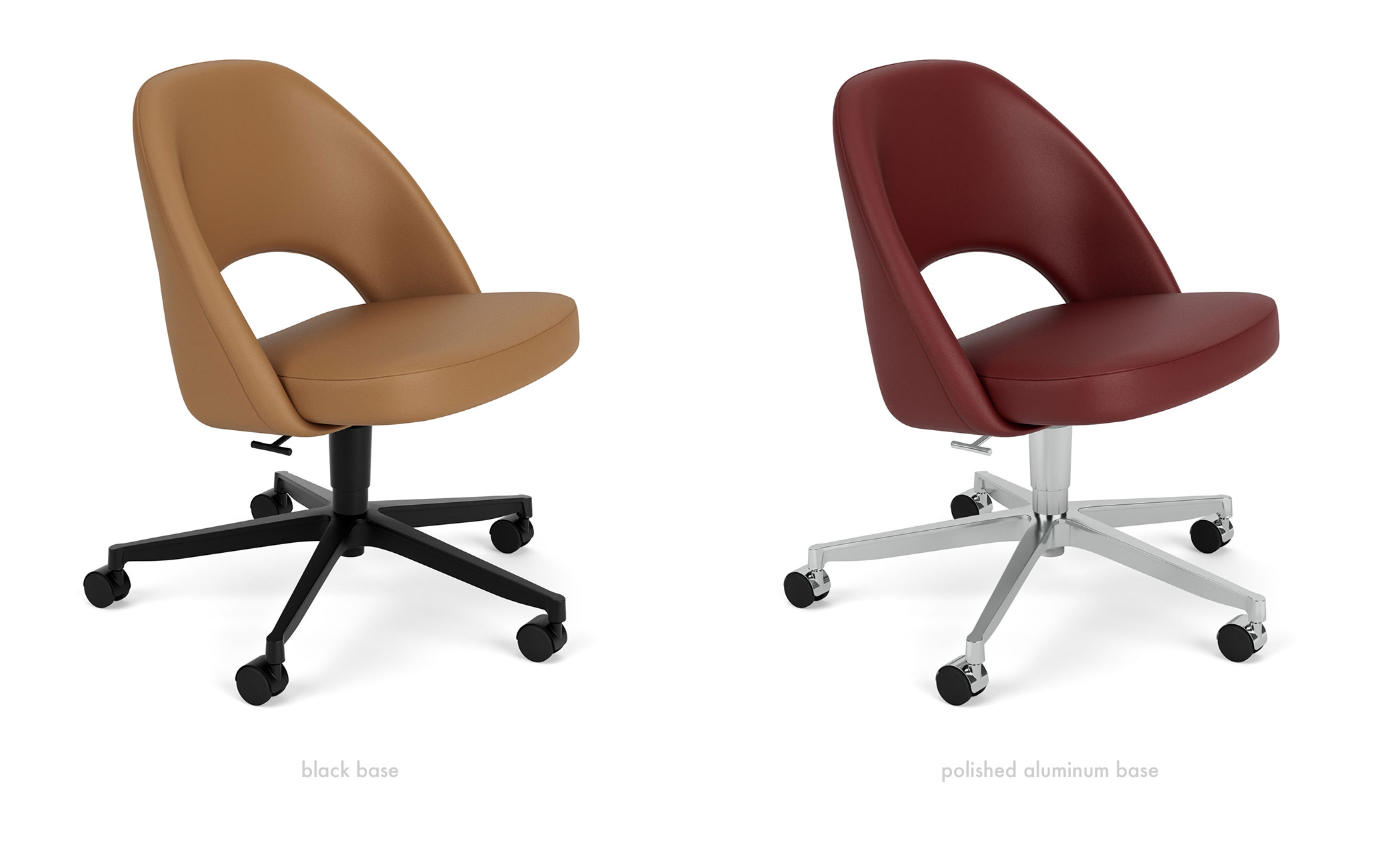 saarinen executive swivel side chair