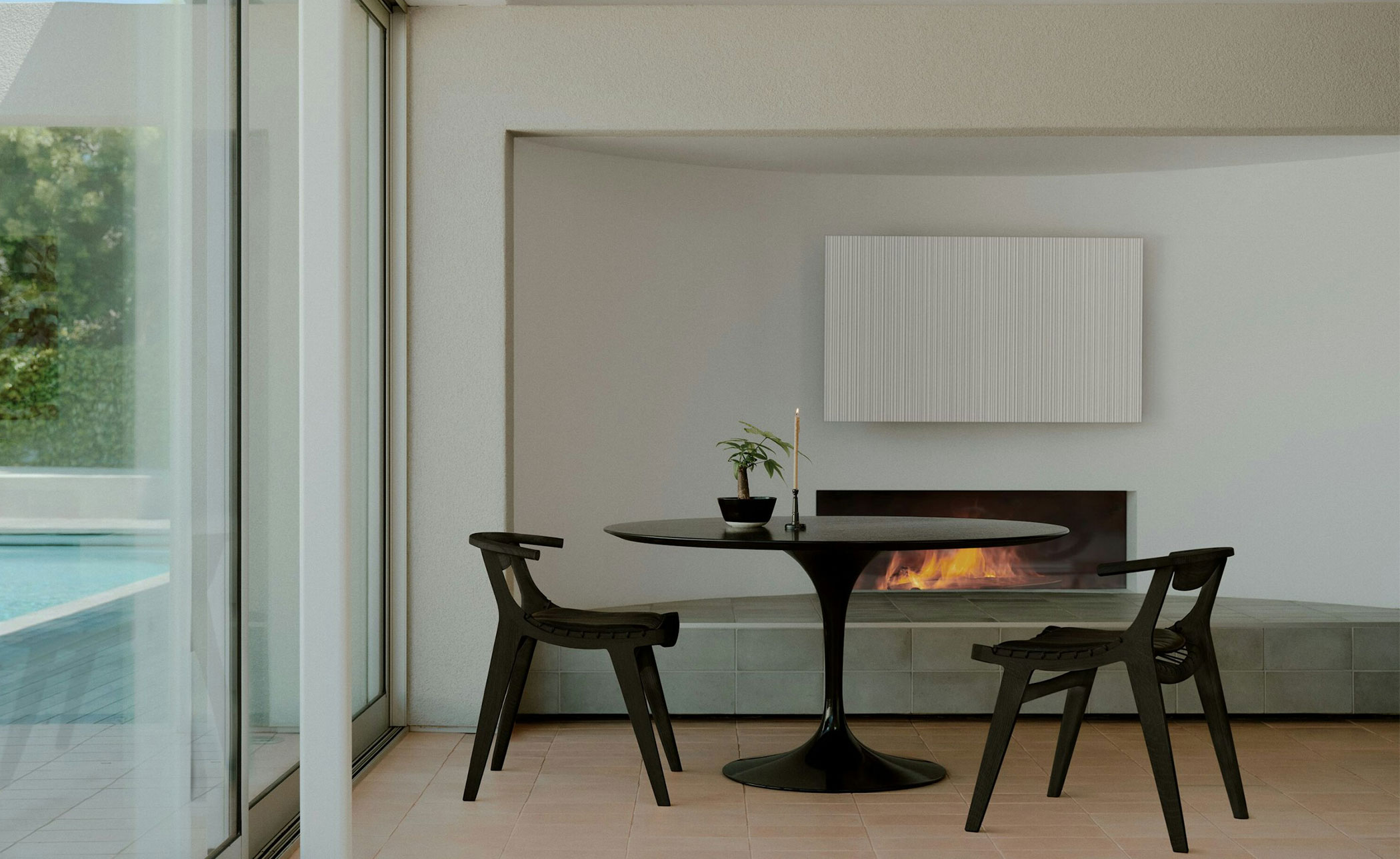 saarinen dining table - 47" round
