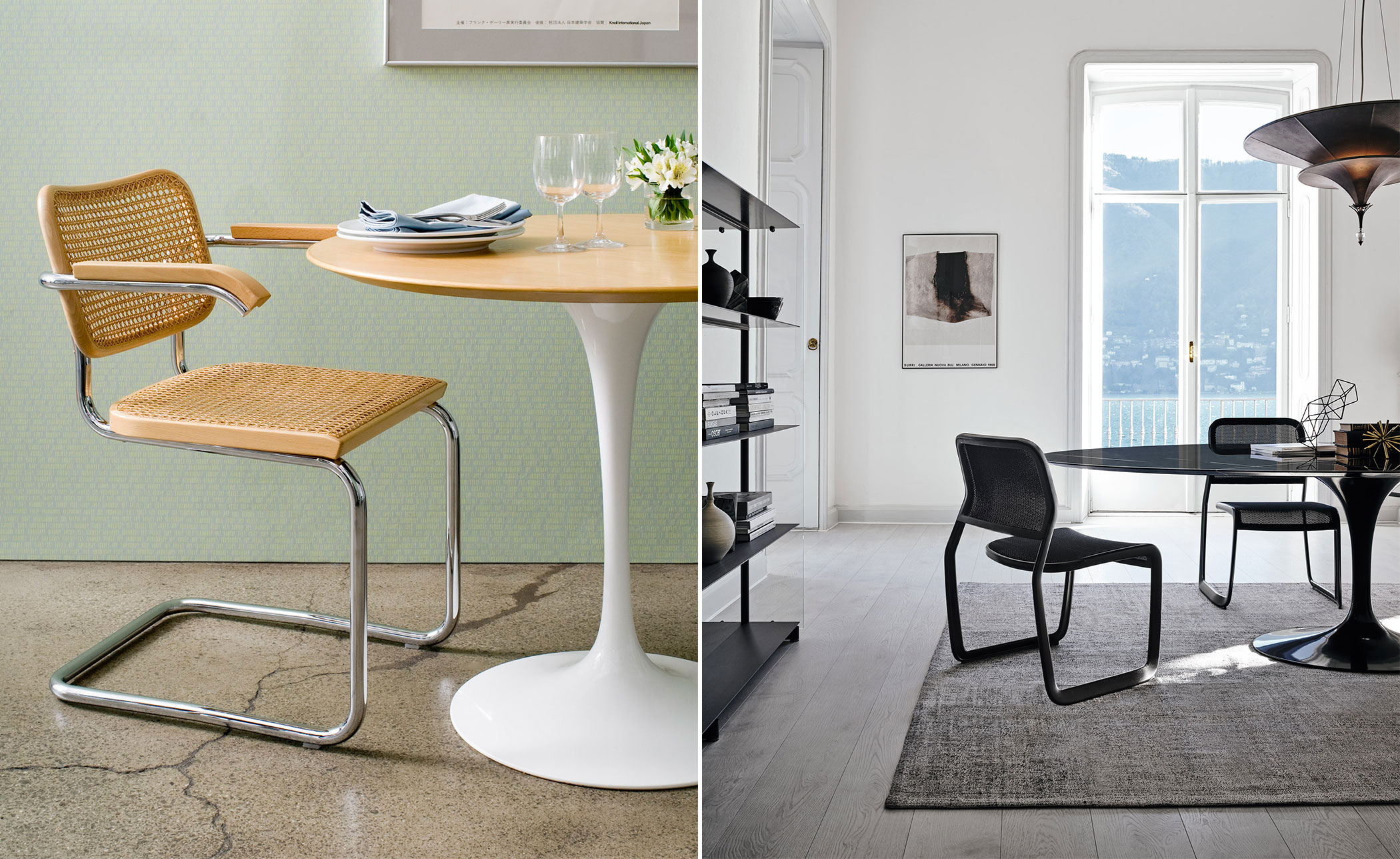 saarinen dining table - 96" oval