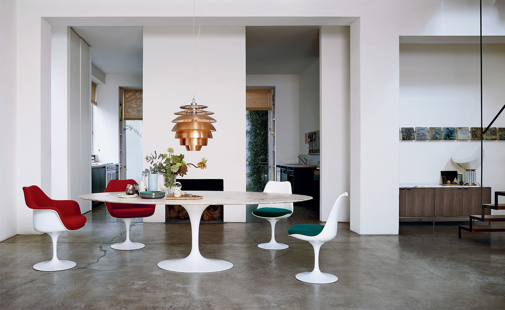 saarinen tulip side chair fully upholstered