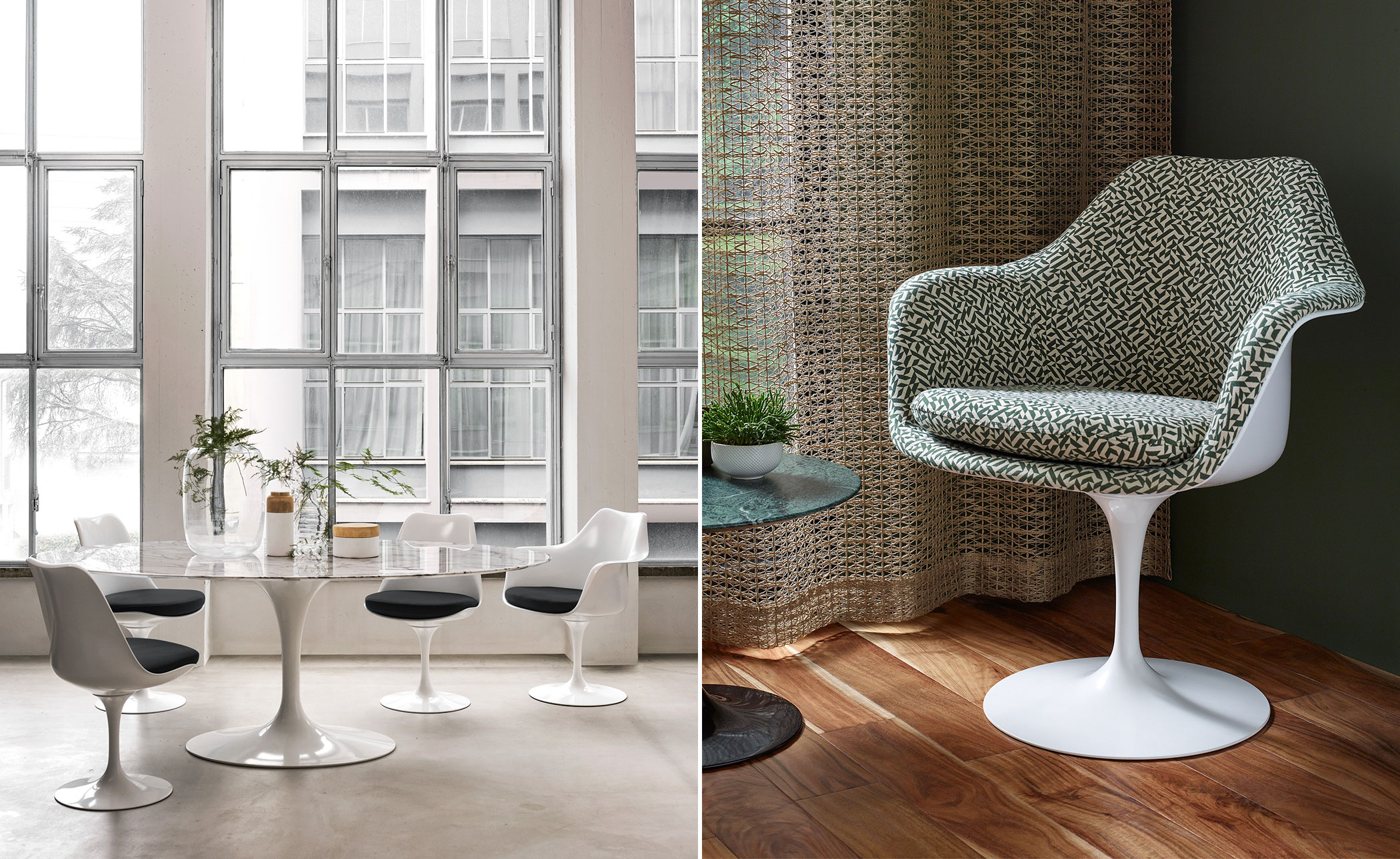 saarinen tulip side chair fully upholstered