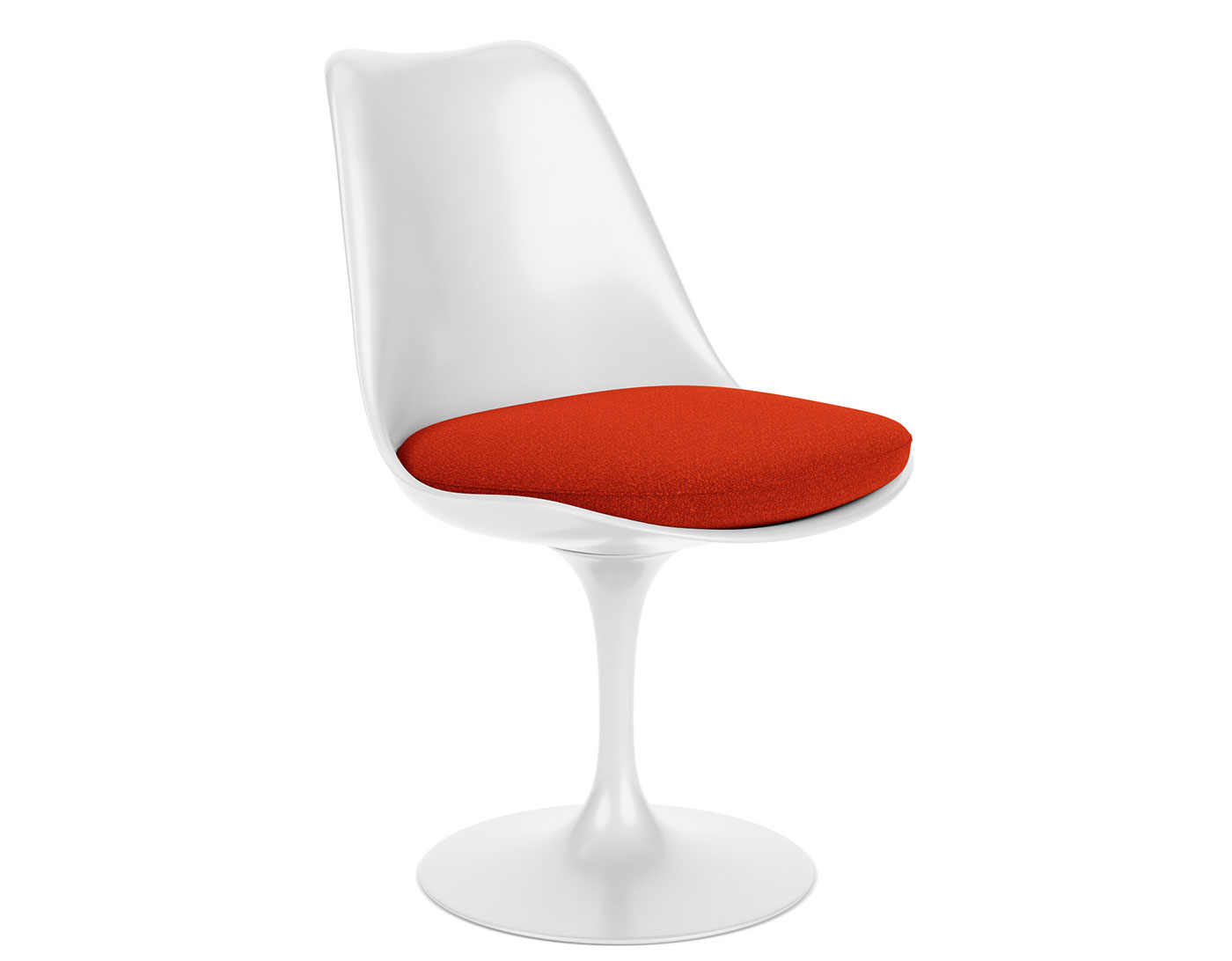 saarinen white tulip side chair