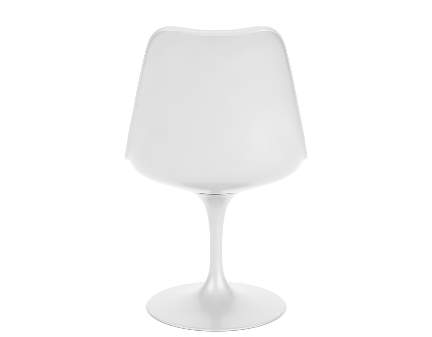 saarinen white tulip side chair