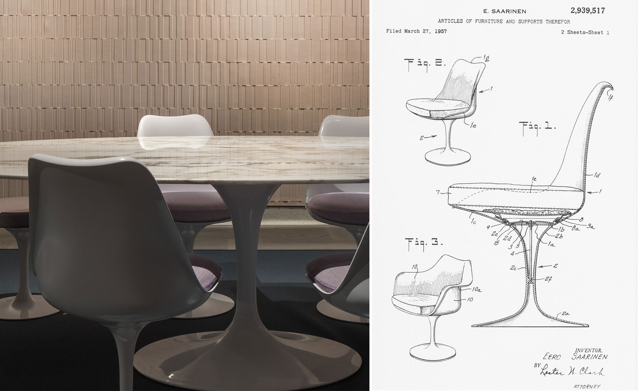 saarinen white tulip side chair