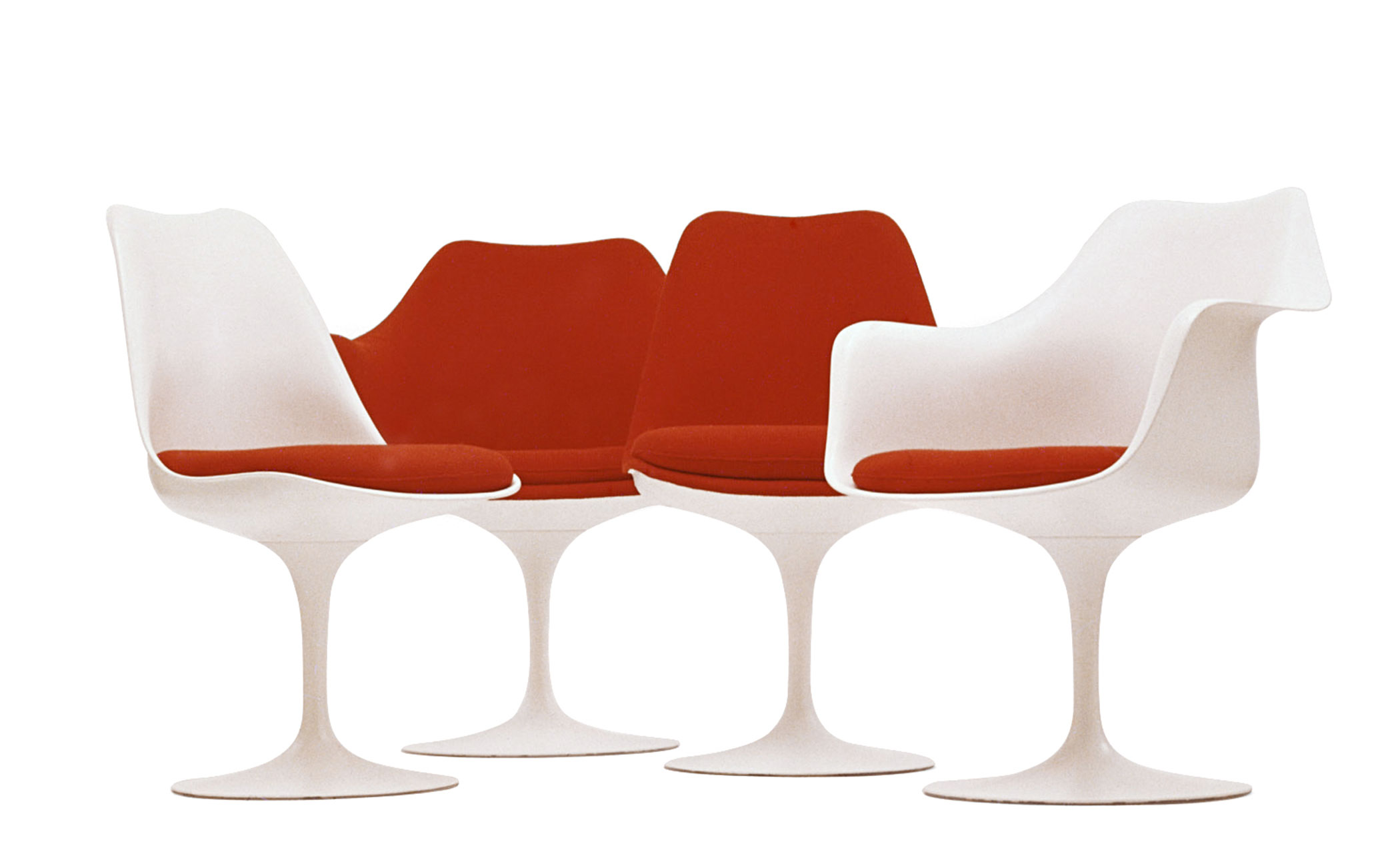 saarinen white tulip side chair