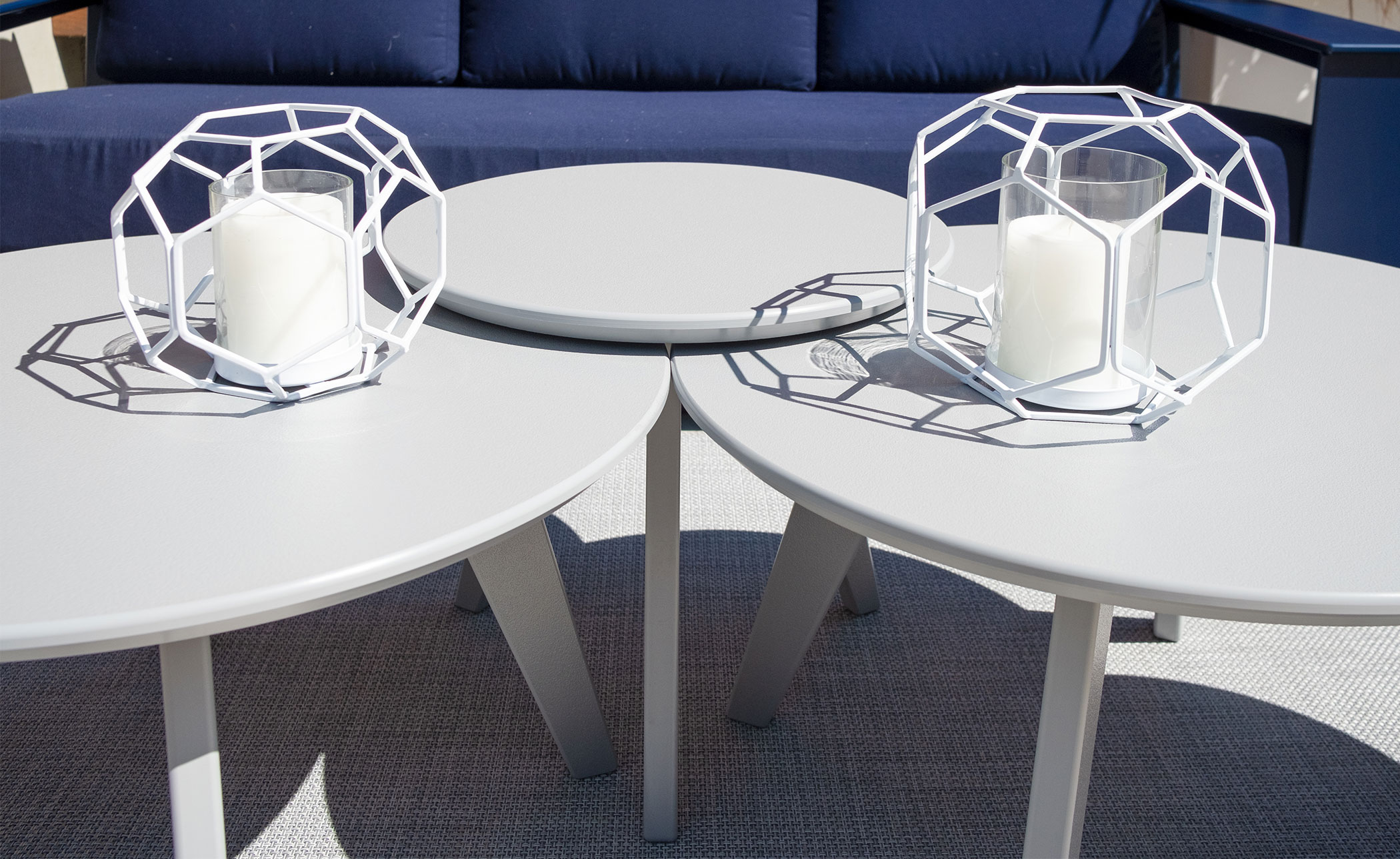 Satellite Round End Table 26 inch