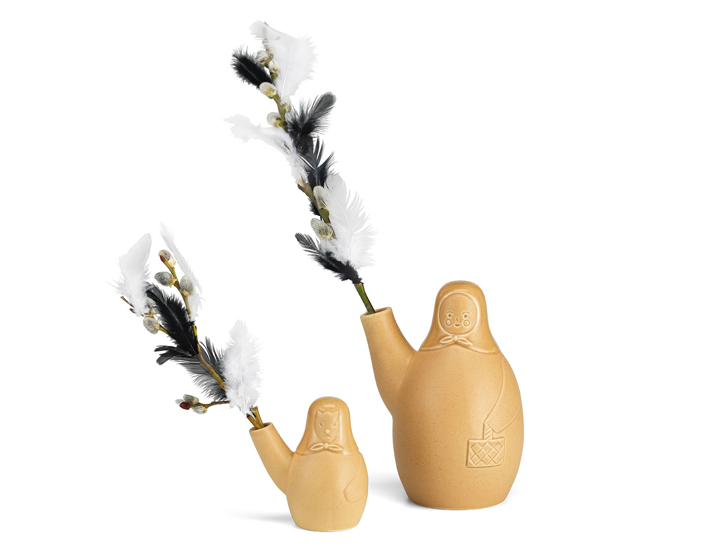 Easter Dog Vase