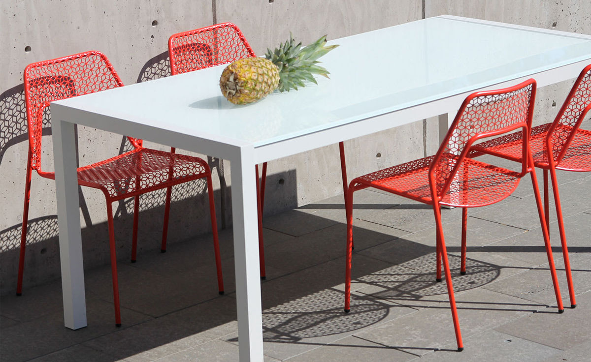 skiff rectangular outdoor table