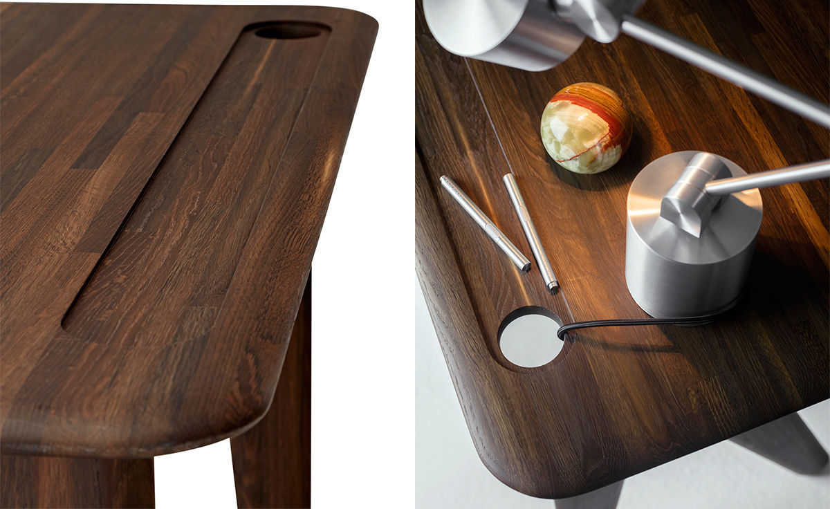 slab individual desk small