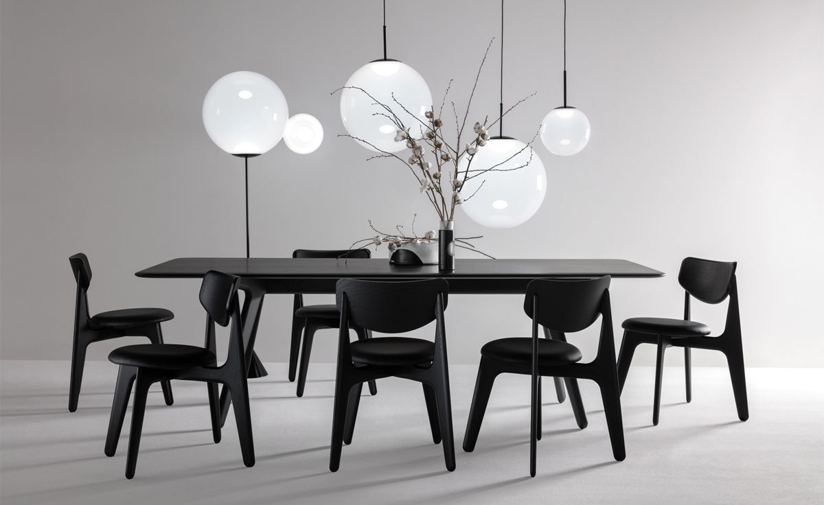 slab rectangular dining table