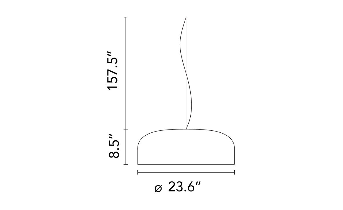 smithfield suspension lamp