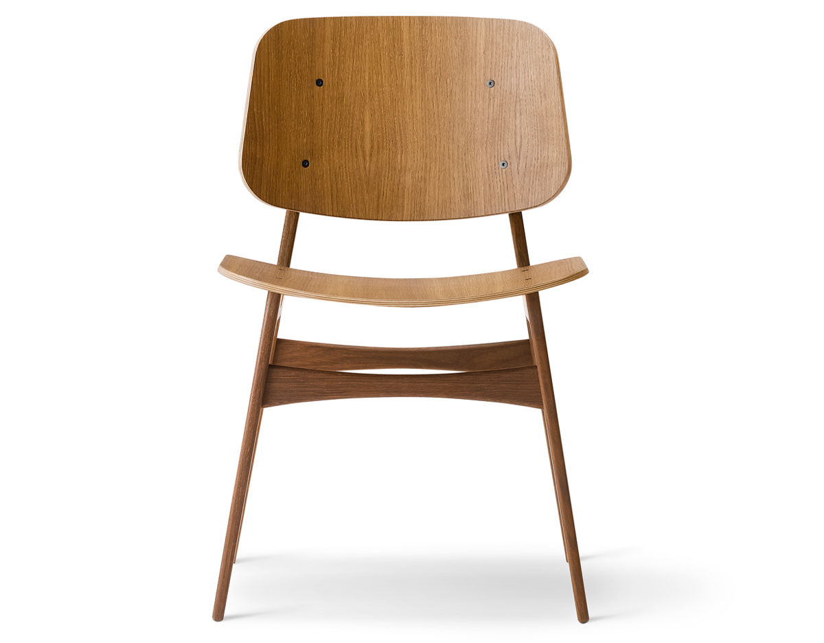 soborg wood base chair