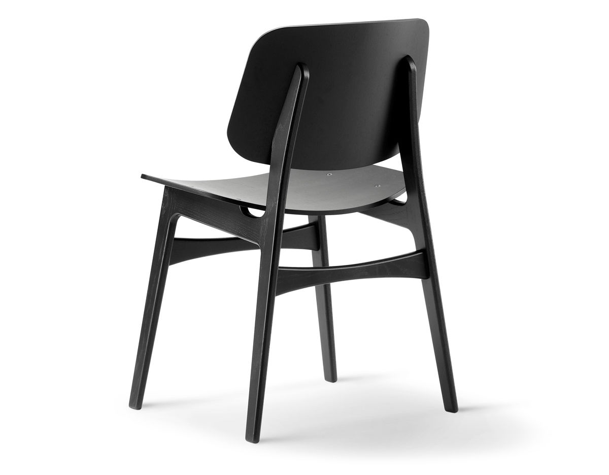 soborg wood base chair