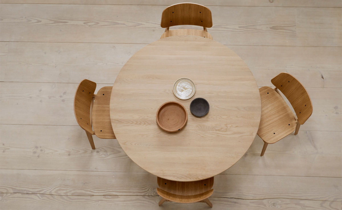 soborg wood base chair