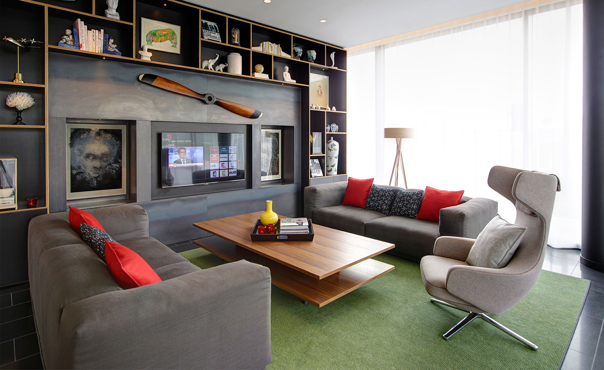 Soft Modular Three Seater Sofa