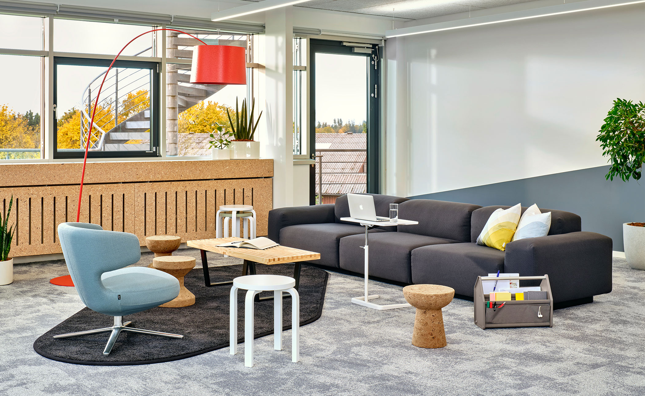 Soft Modular Three Seater Sofa with Chaise