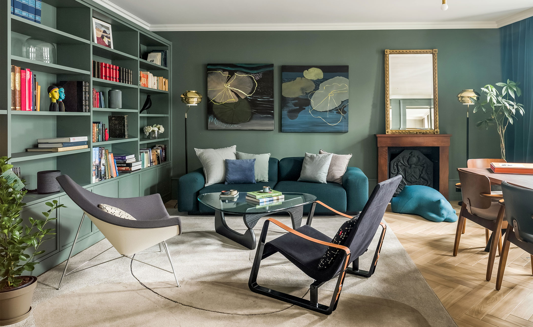 Soft Modular Three Seater Sofa with Chaise