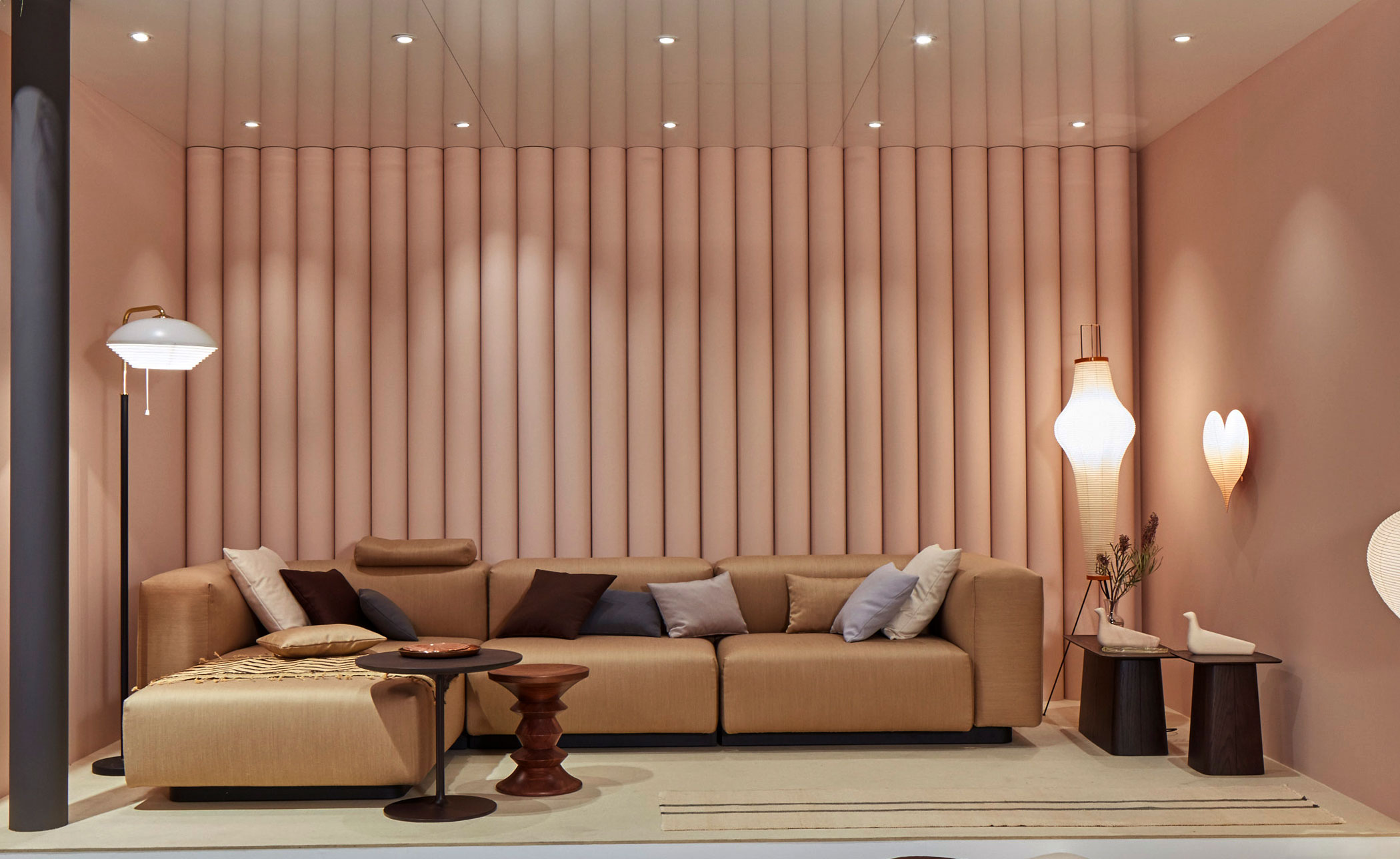 Soft Modular Three Seater Sofa with Chaise