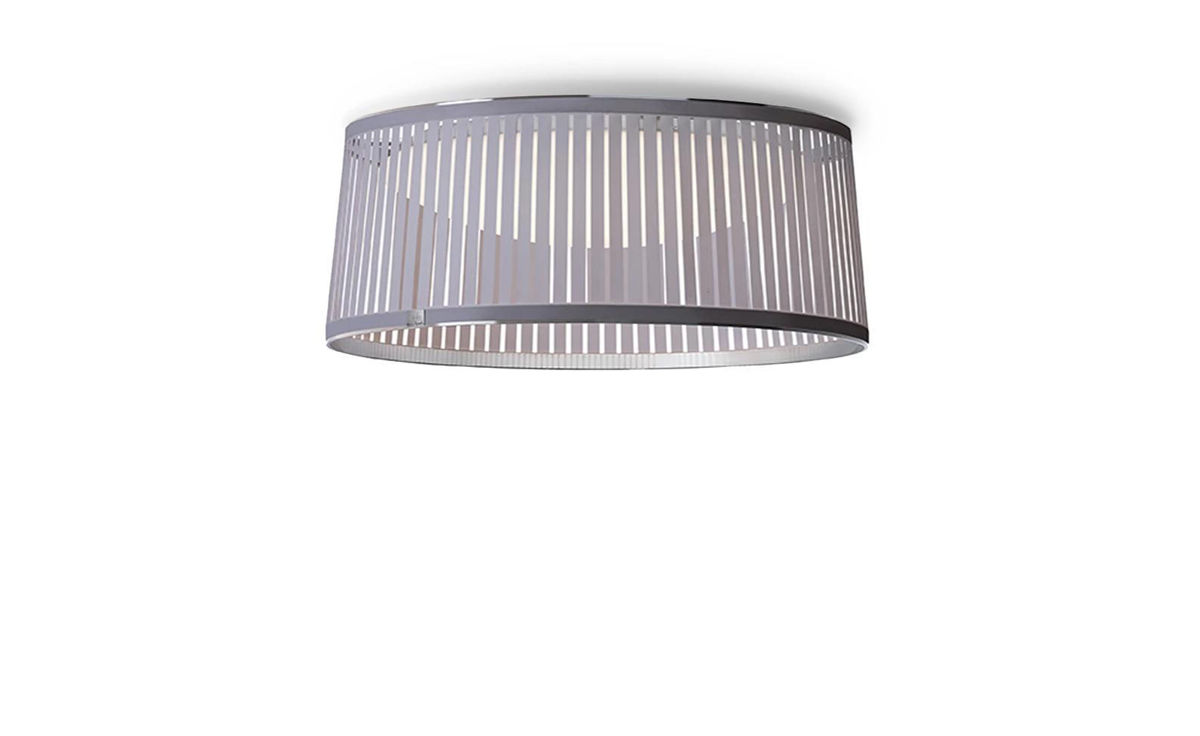 solis drum flush ceiling lamp