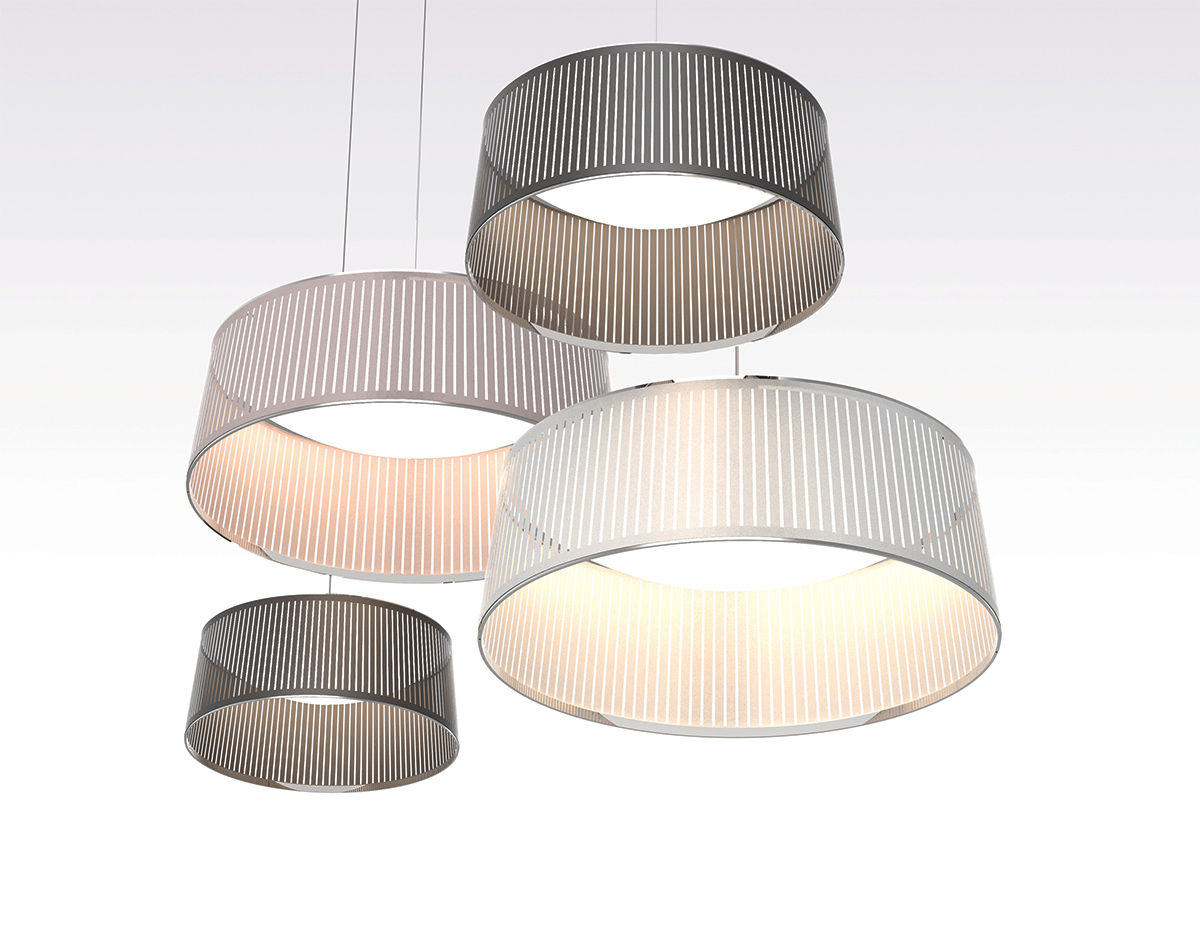 solis drum led suspension lamp