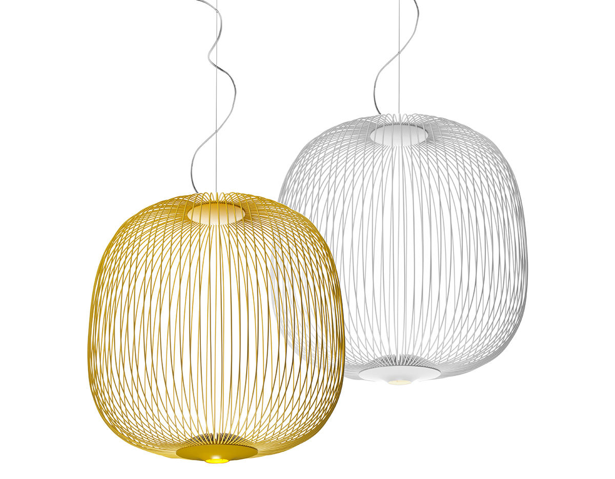 spokes led suspension lamp