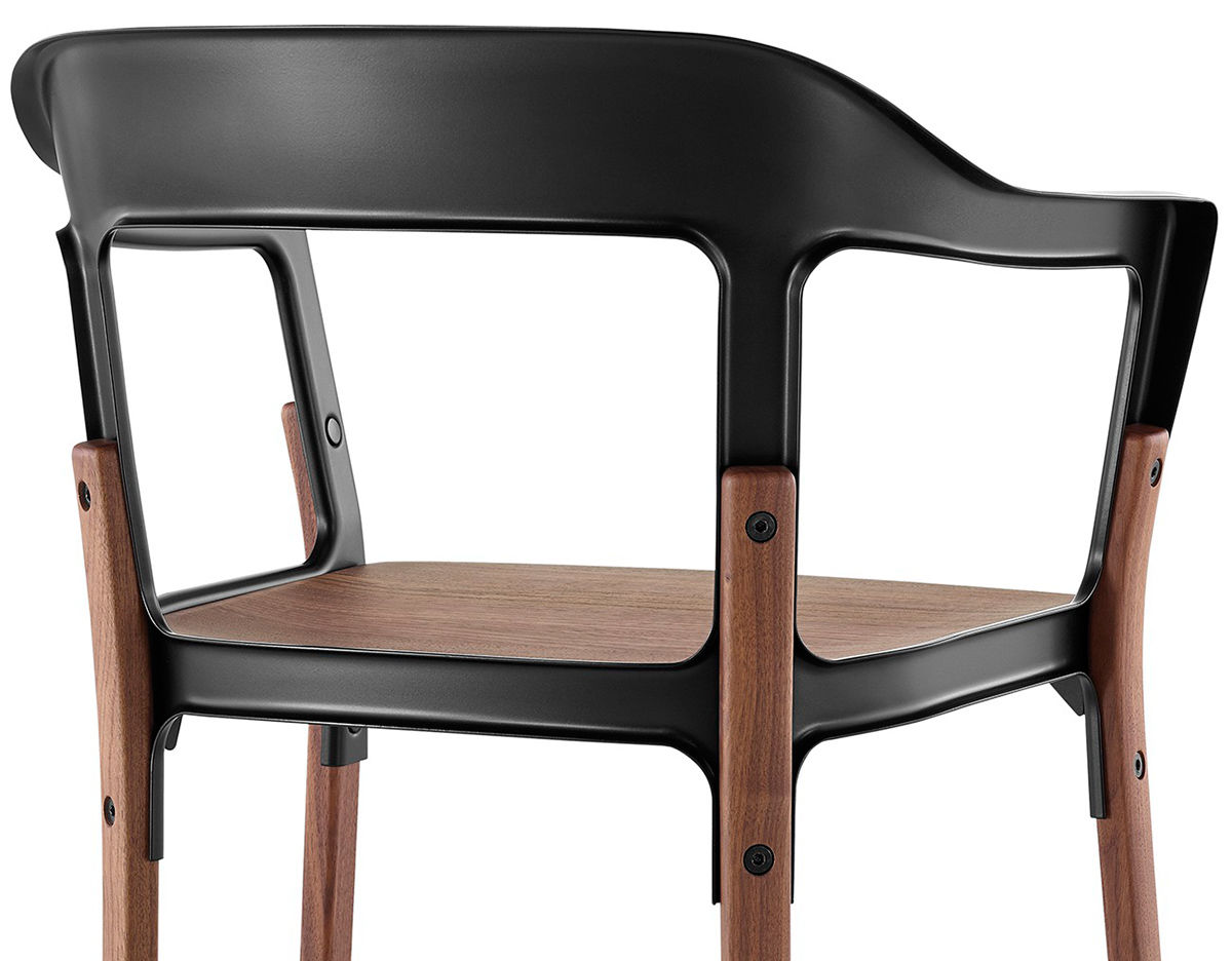 magis steelwood armchair