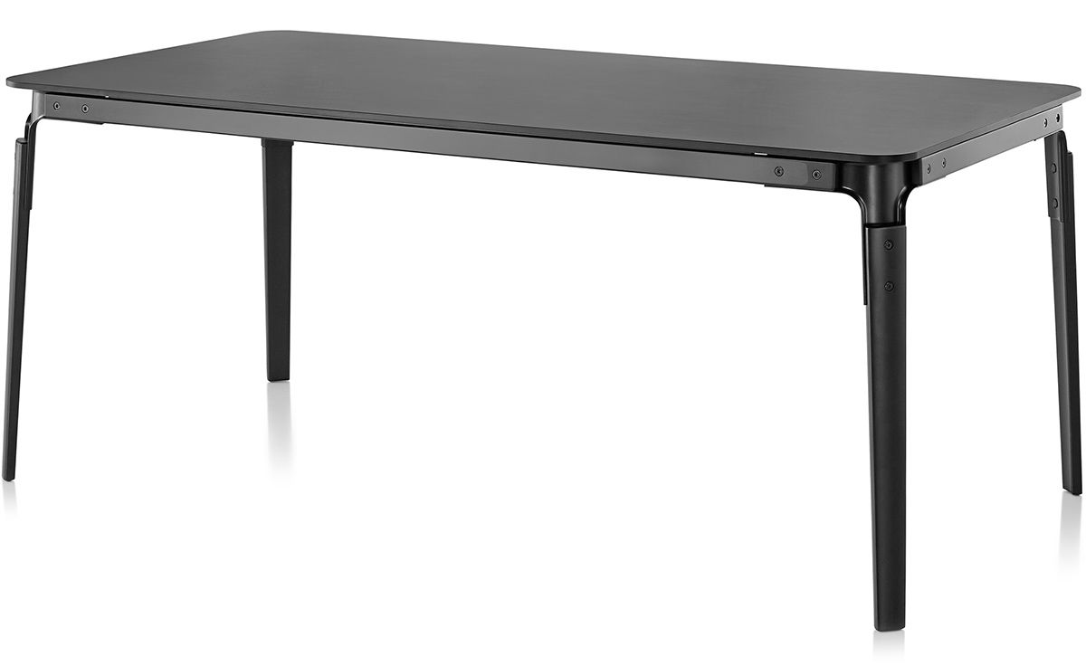 magis steelwood rectangular table
