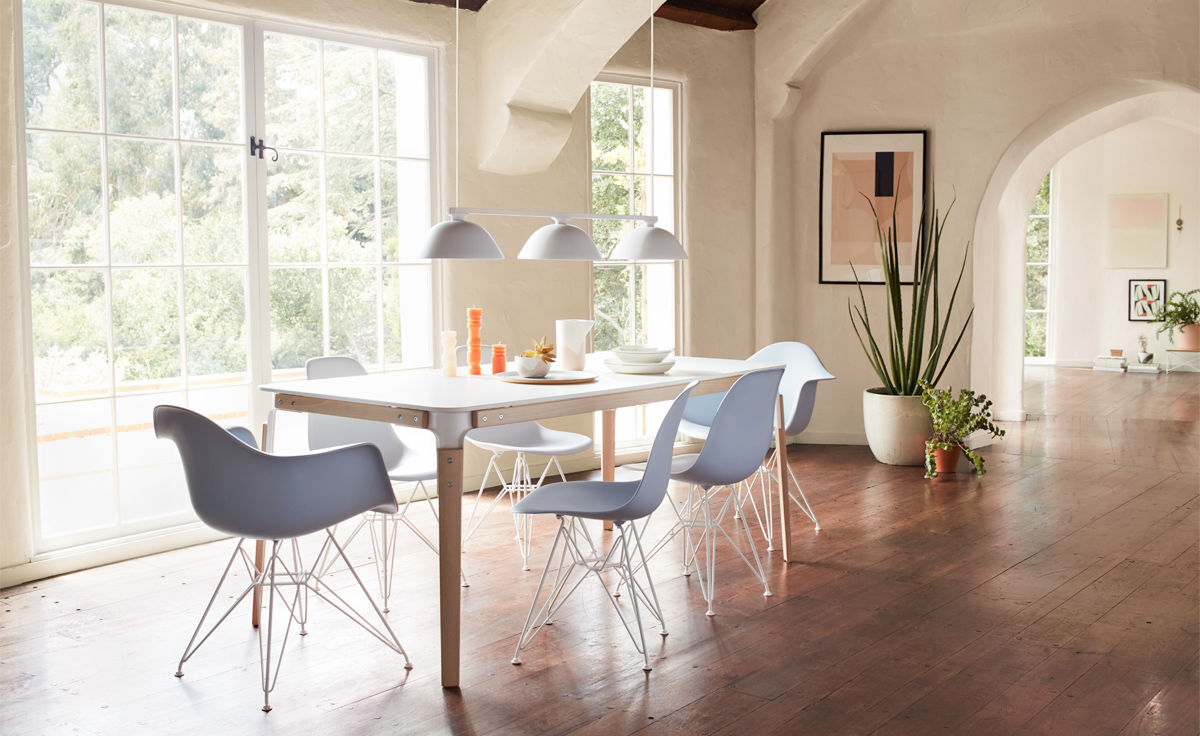 magis steelwood rectangular table
