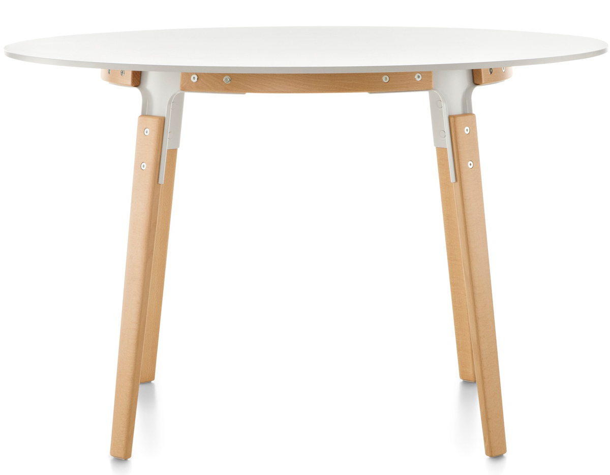magis steelwood round table