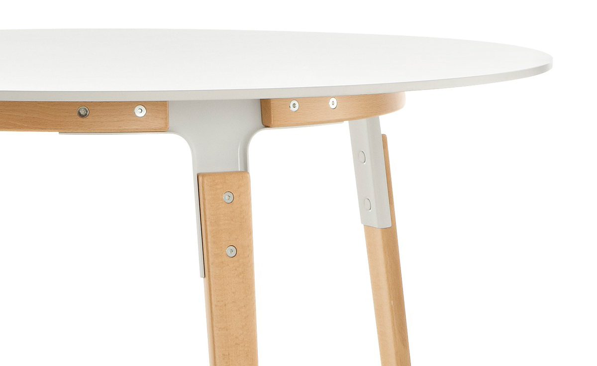 magis steelwood round table