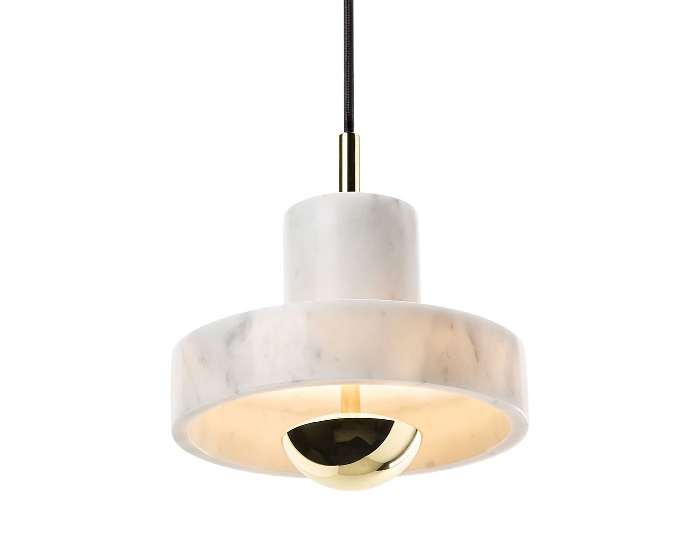stone pendant light