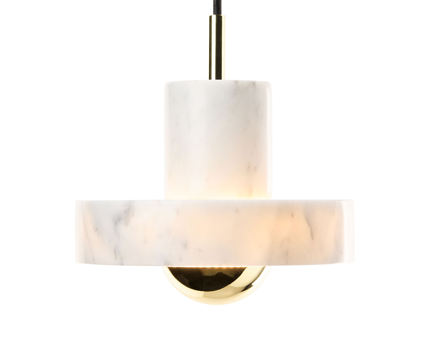 stone pendant light