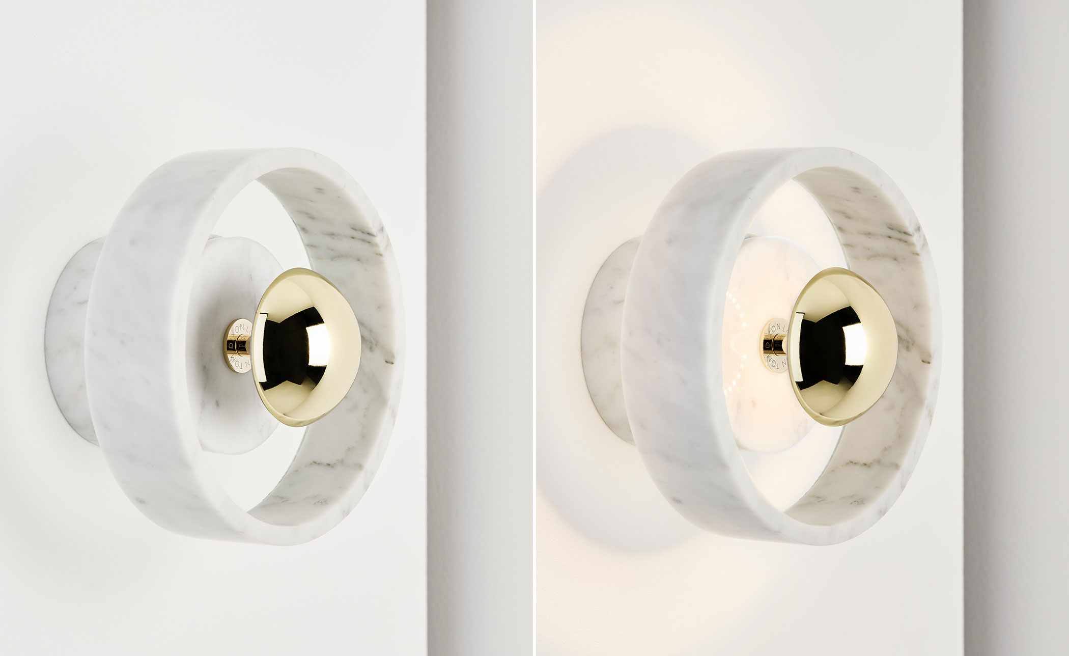 stone wall light