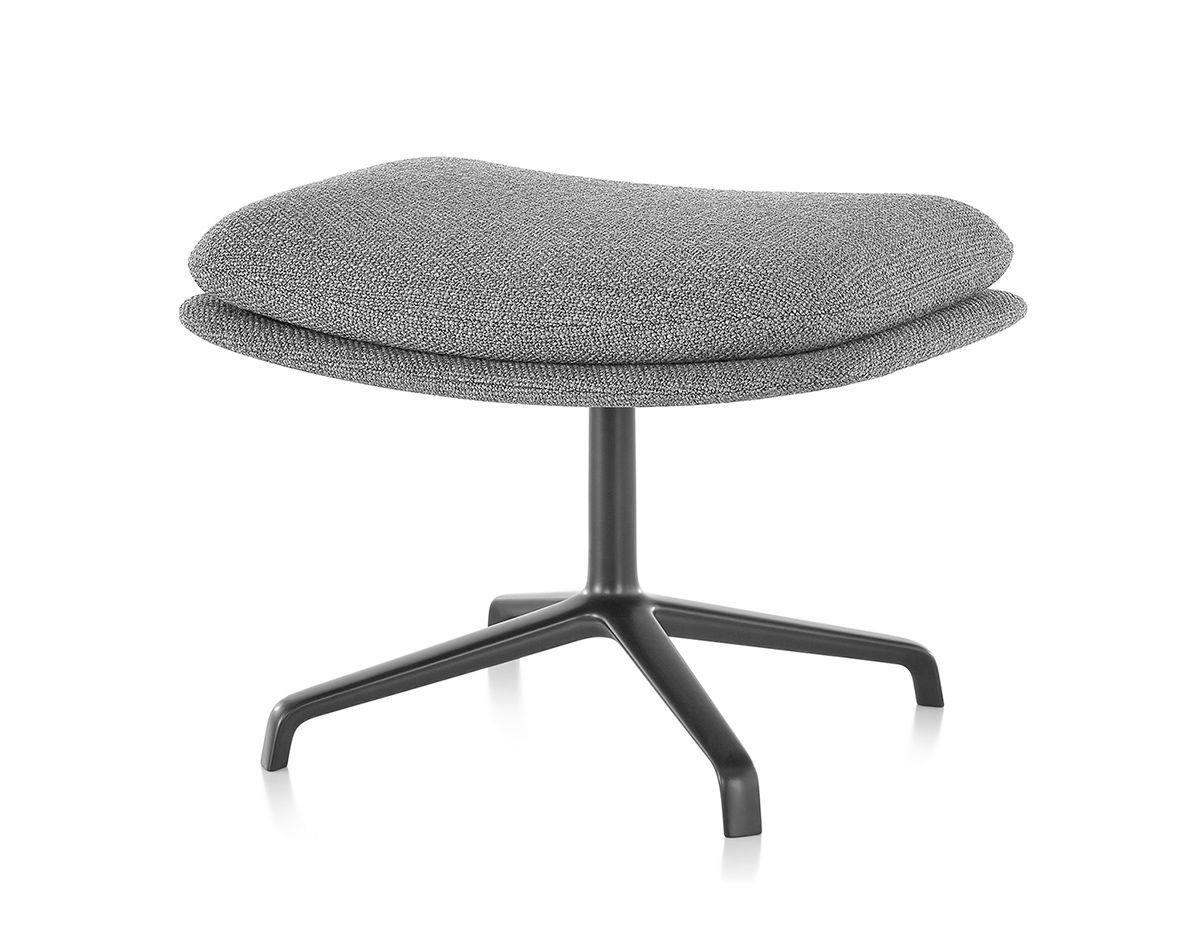 striad ottoman with 4 star base