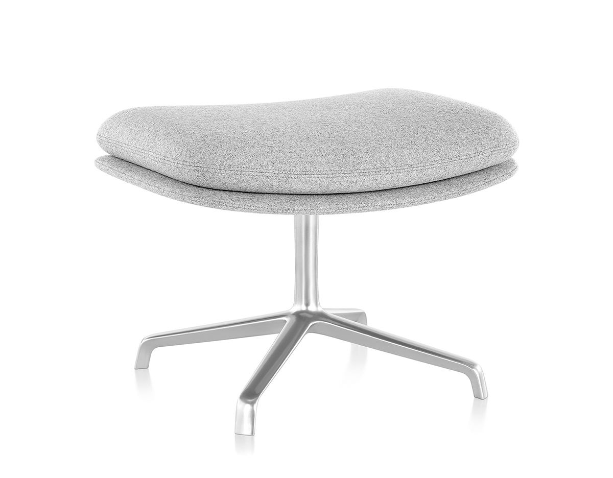 striad ottoman with 4 star base