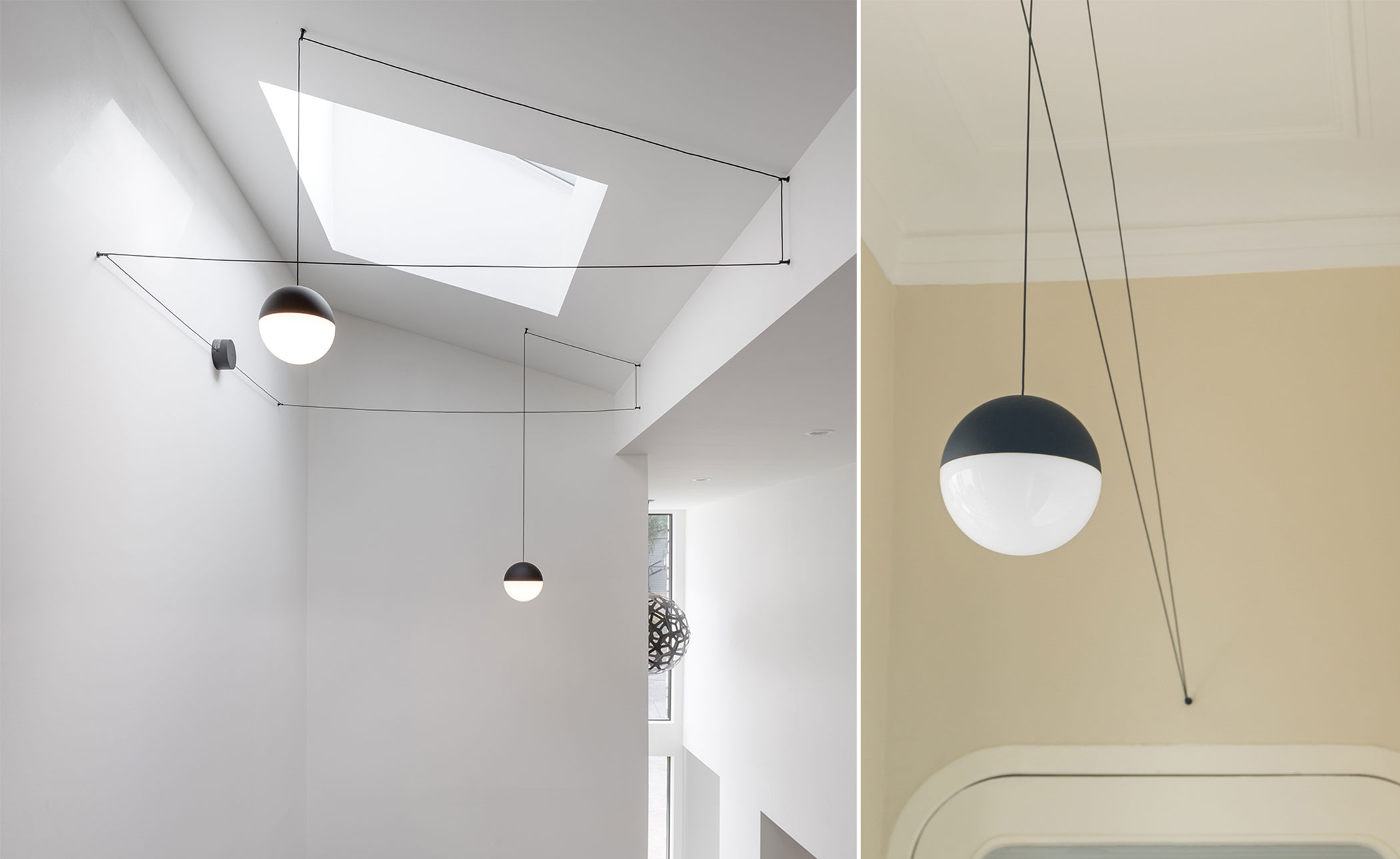 string hanging lights