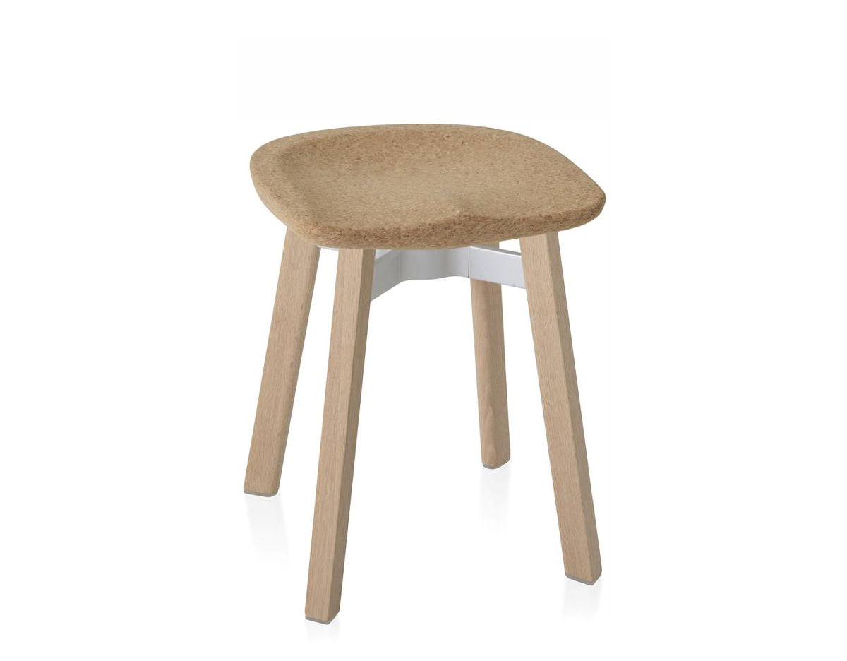 su small stool with cork seat