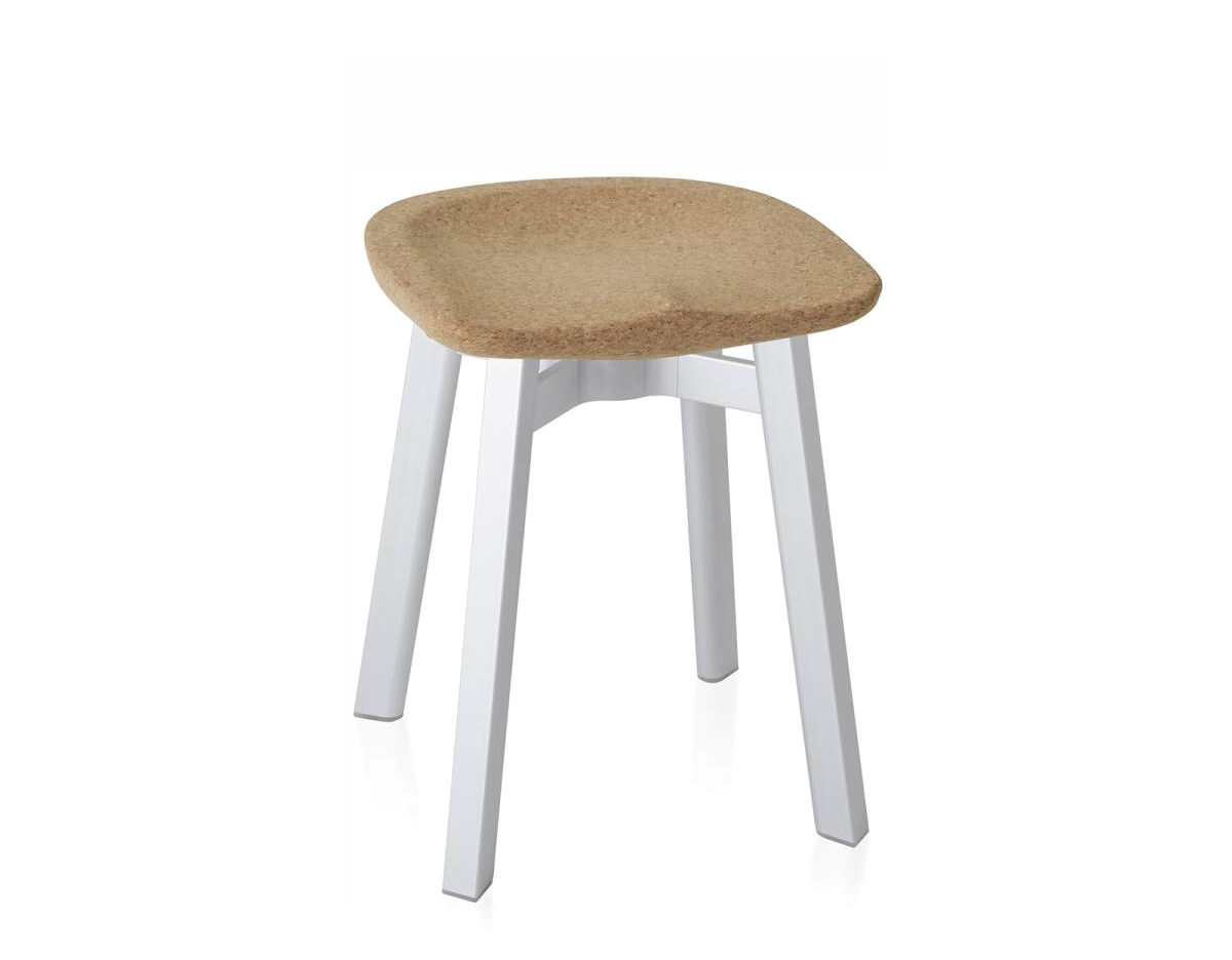 su small stool with cork seat