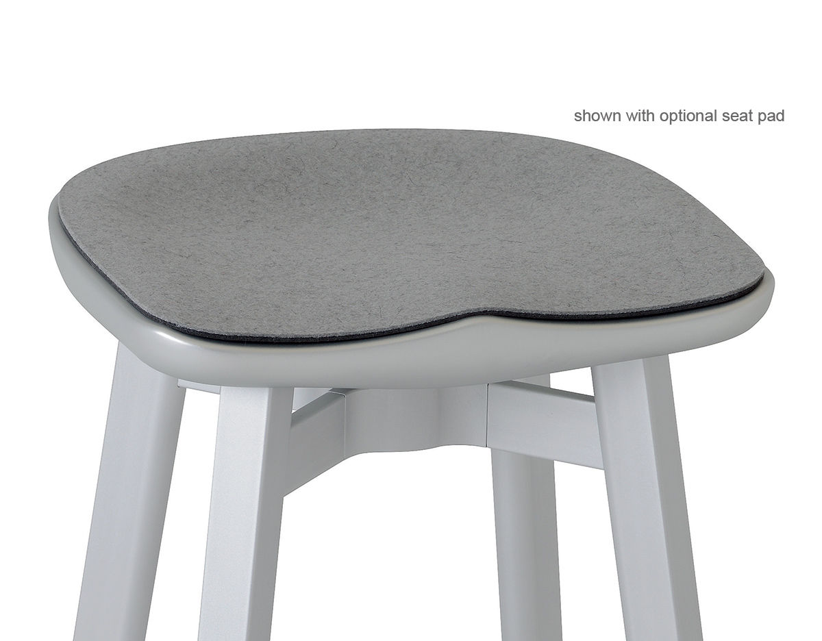 su small stool with plastic seat