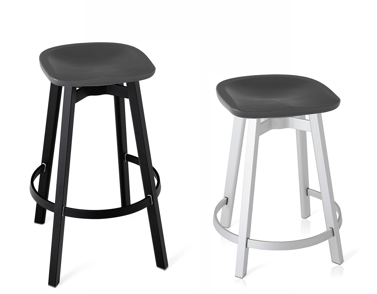 su stool with plastic seat