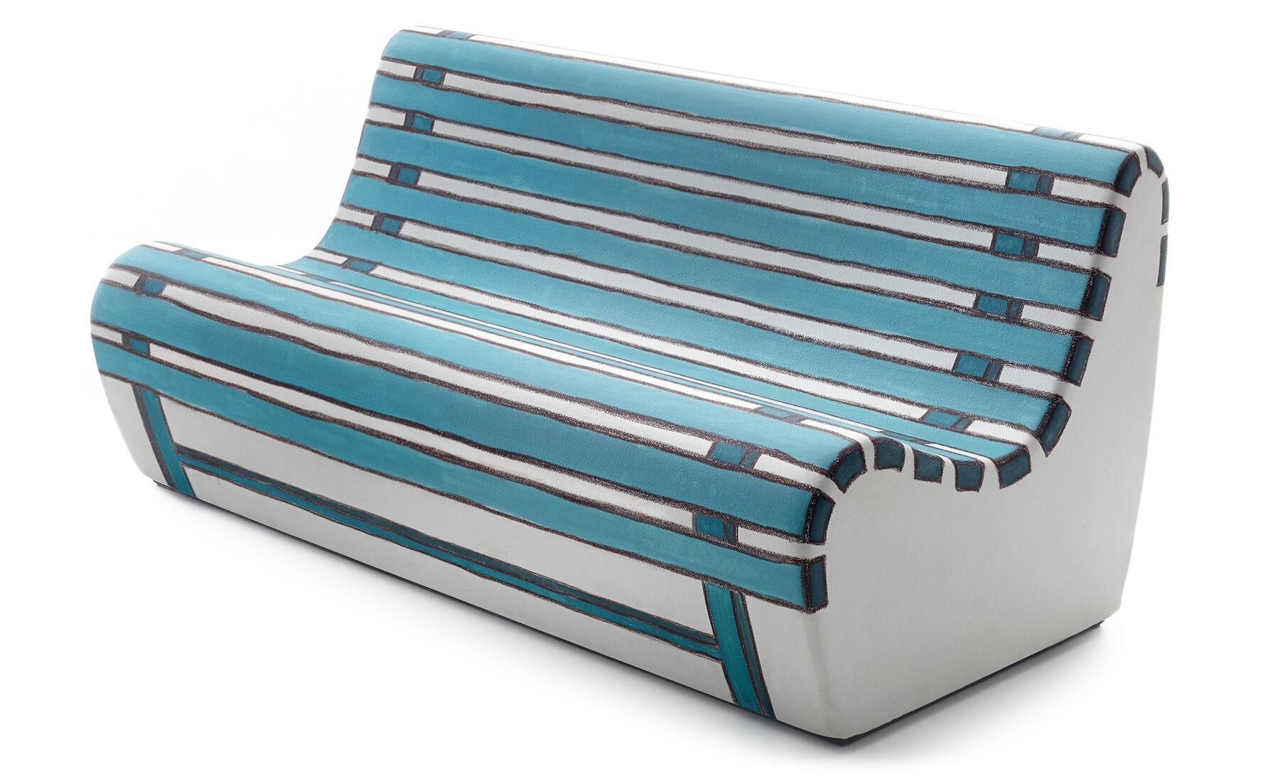 summertime bench from gufram