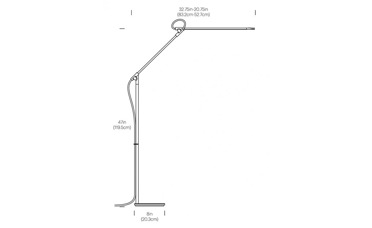 superlight floor lamp